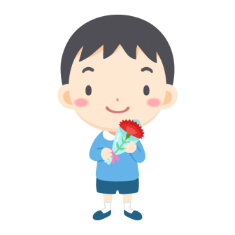 Japanese Mother's Day Boy Carnation Free PNG and Vector