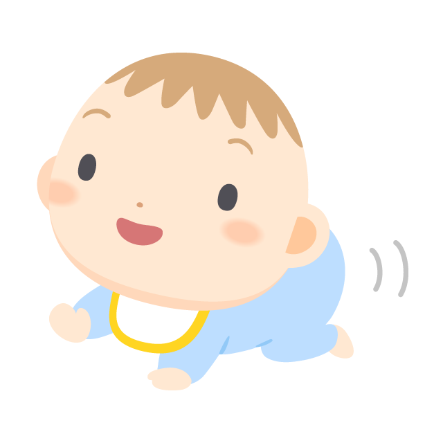 Baby Crawling Free PNG and Vector - PICaboo! | Free Vector Images