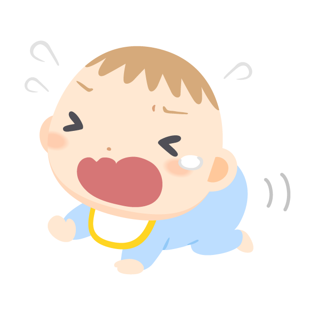 Baby Crying Crawling Free PNG and Vector - PICaboo! | Free Vector Images