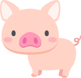 豚の無料ベクターイラスト素材