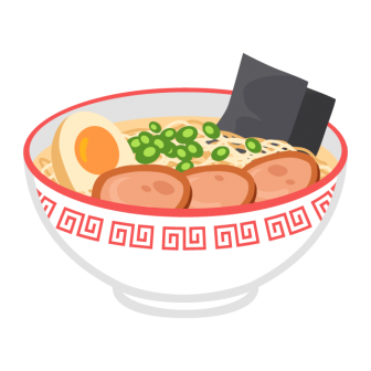 ラーメンの無料ベクターイラスト素材