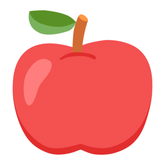 りんごの無料ベクターイラスト素材