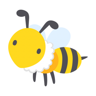 ミツバチの無料ベクターイラスト素材