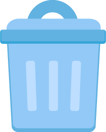 Trash Can Free PNG and Vector