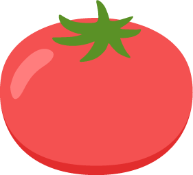 トマトの無料ベクターイラスト素材