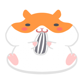 Fat Hamster Free PNG and Vector