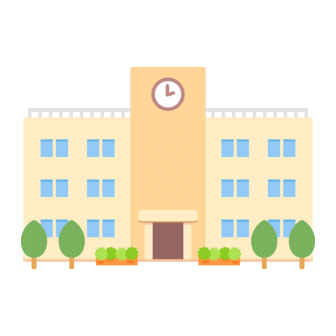 School Building Free PNG and Vector