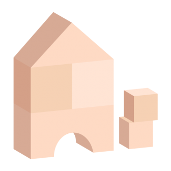 Wooden Building Blocks Free PNG and Vector
