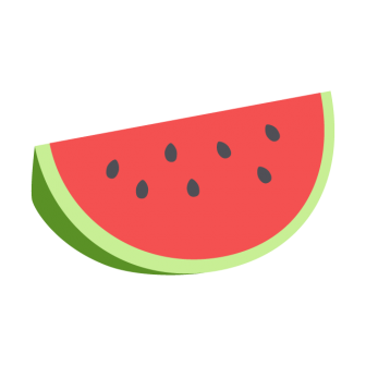 Slice of Watermelon Free PNG and Vector