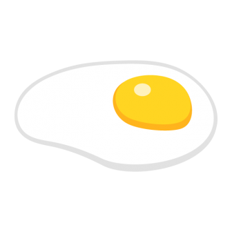 Sunny Side Up Egg Free PNG and Vector